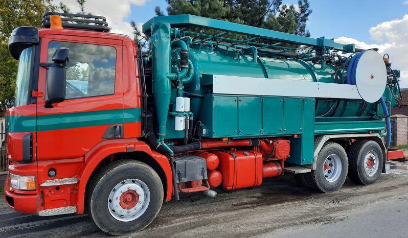 Pojazd do udrażniania kanalizacji Scania P114 full